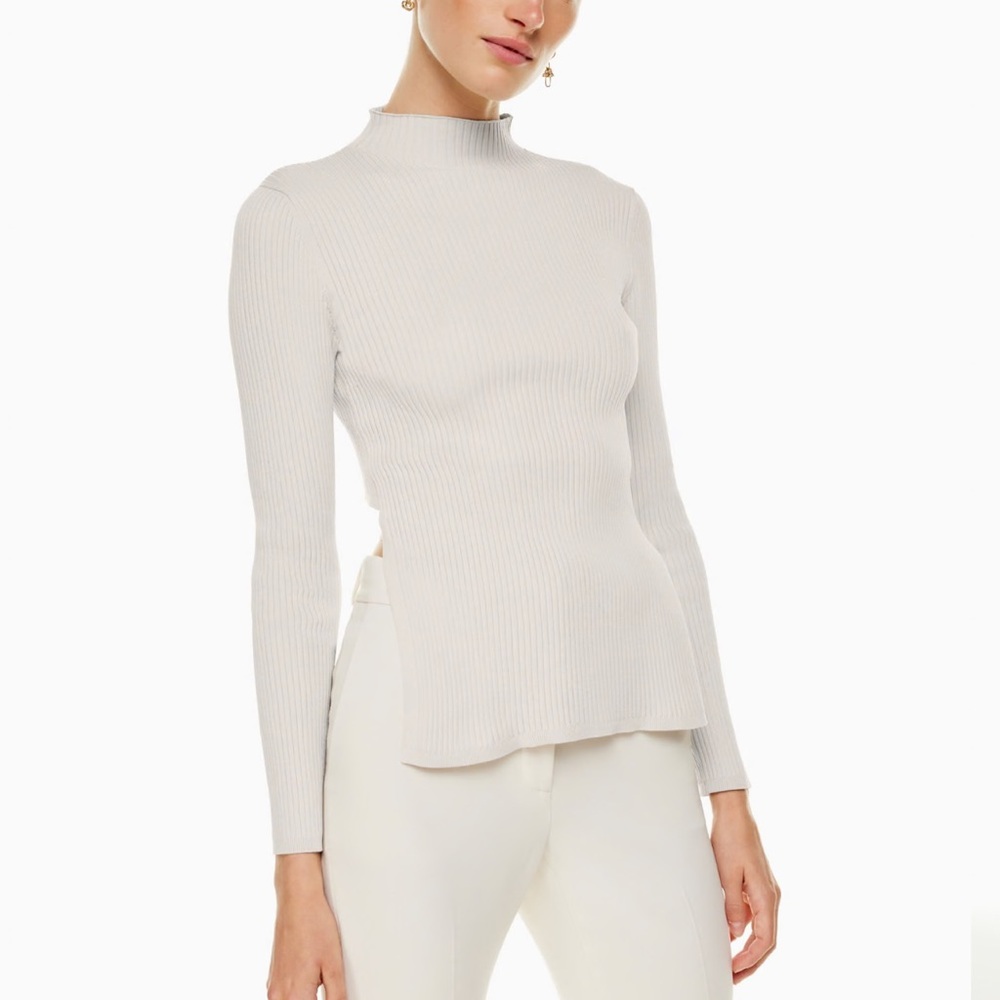 Aritzia Babaton Sculpt Knit Tie Back